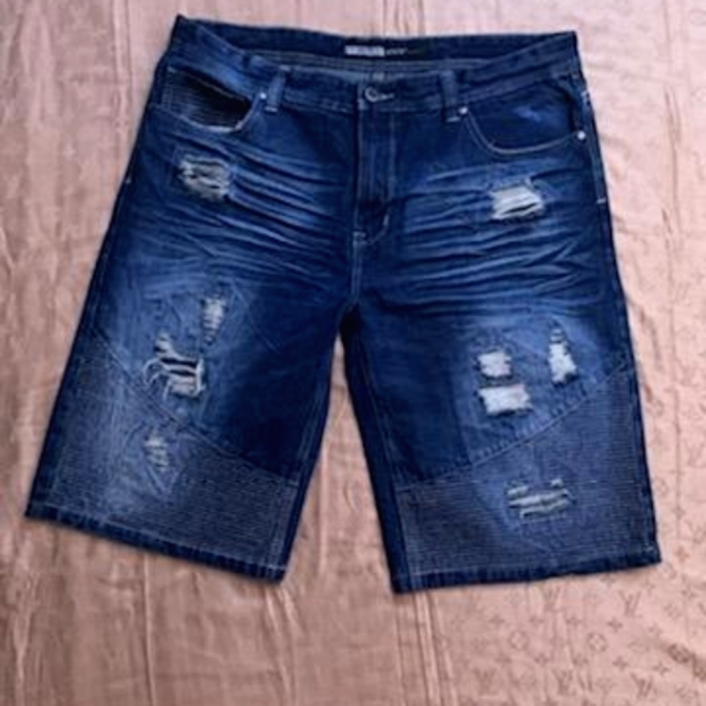 Brooklyn Xpress jean shorts